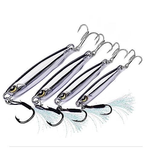 Leurre Métal Apia Seiryu Hyper Jig – 20g – Coloris 01 – Pour Spinning Mer