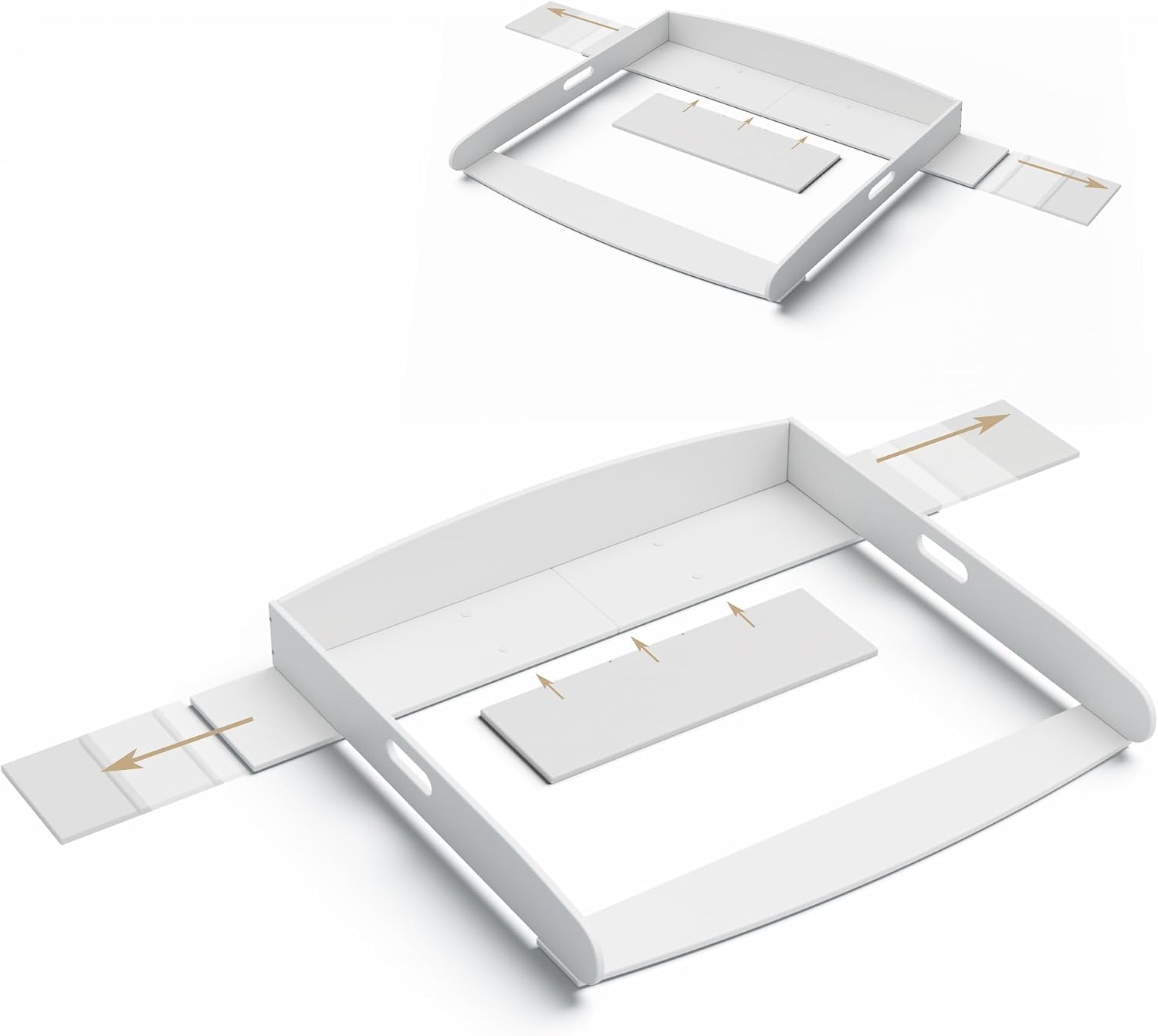 Heldenzimmer Wickelaufsatz Hemnes Kommode & Malm - 108/160cm