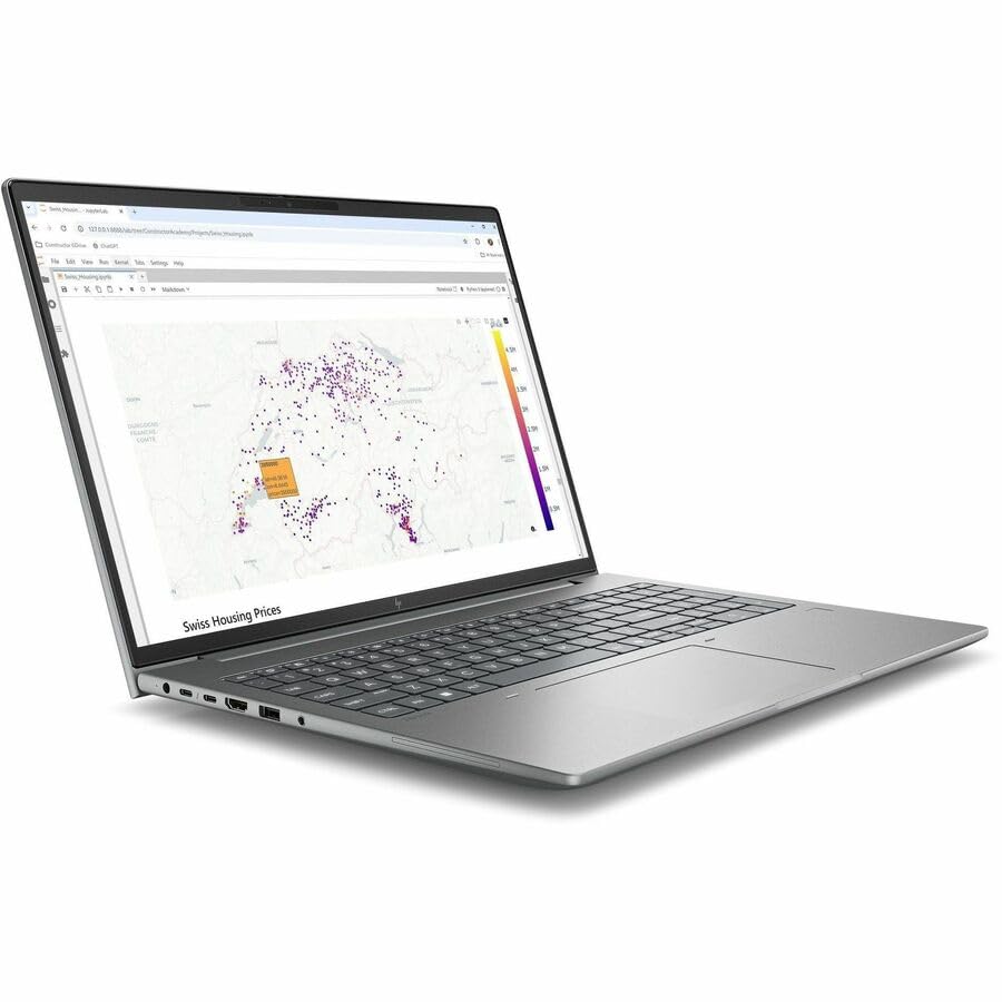 Image of HP ZBook X G2i 16 inch Copilot+ PC Mobile Workstation - WUXGA - 60 Hz - Intel Core Ultra 7 Series 3 366H - 32 GB - 1 TB SSD - English Keyboard - Meteor Silver - Intel Chip - 1920 x 1200 - Windows 11 Pro -