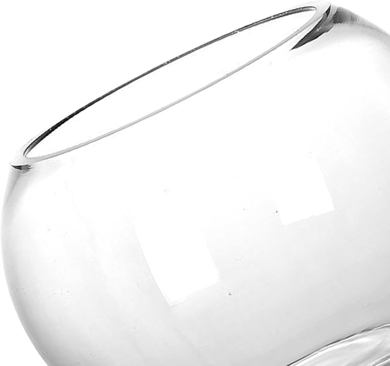ERINGOGO Glass Vase Round Glass Fish Bowl, Clear Fish Tank Aquarium Bowl for Betta Goldfish Flower | Flower Vase Centerpiece Fish Bowl