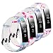 Baaletc Silicone Rubber Replacement Accessory Band/Wristband Bracelet Strap with Buckle for Fitbit Alta/HR/Ace Fitness Tracker（Large Size