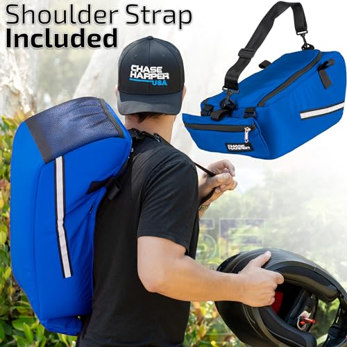 Pack Valor Ruckus - Bolsa Bajo Asiento 5000 y Bolsa Barril 105000 Combo - Compatible con Todos los Años Modelo Ruckus con Marco Stock - Azul miniatura 4