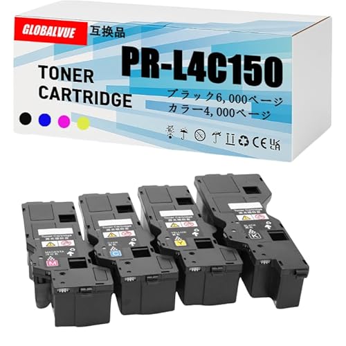 GLOBALVUE PR-L4C150 互換トナーカートリッジ 4色セット