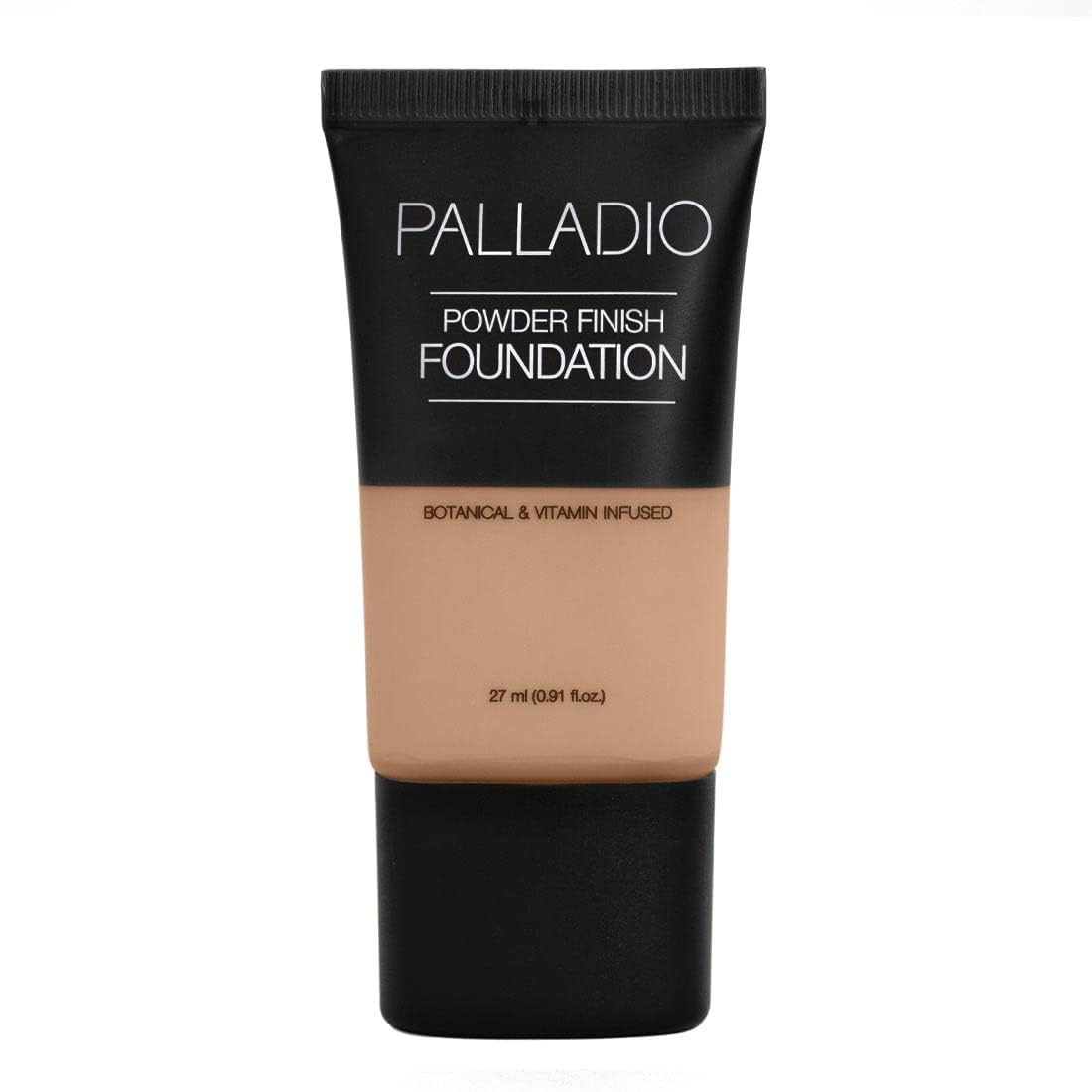 Base líquida con acabado en polvo, aspecto mate natural, reduce las líneas finas, cubre poros grandes, oculta imperfecciones, uso durante todo el día, cobertura transparente a media, beige