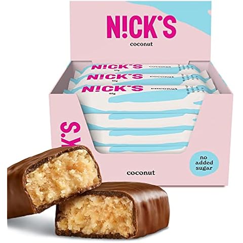 NICK'S Barritas Keto Chocolate de Coco Cover