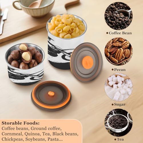 Contenedor hermético de acero inoxidable para café 30oz miniatura 5