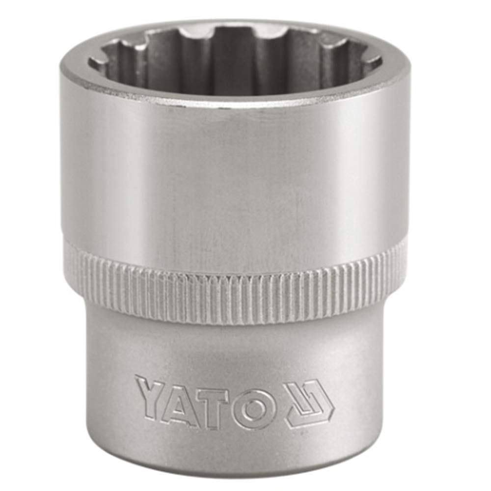 Spline Socket 1/2"Dr 19mm Yato Brand YT-1471
