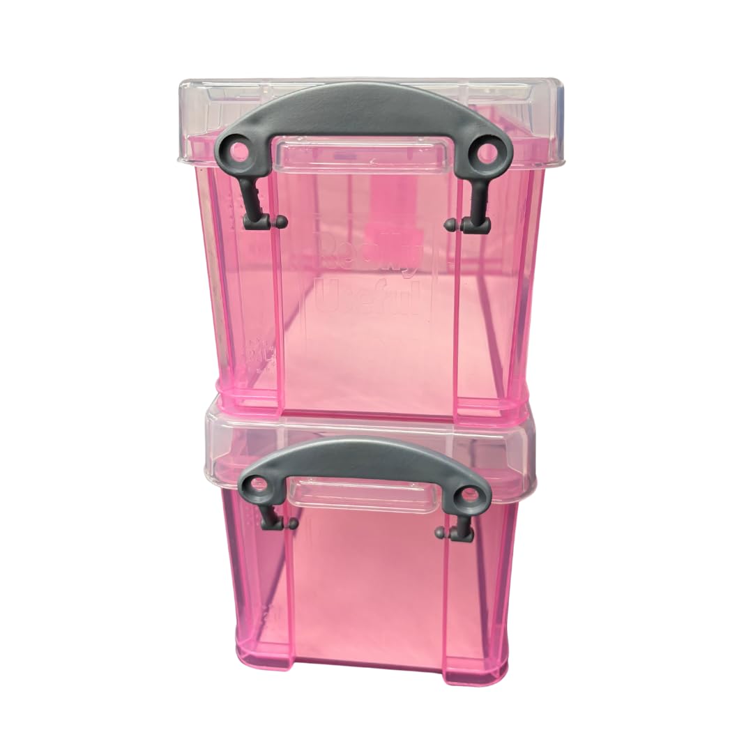 Really Useful Box, 2.1L, Pack of 2 (Pink)