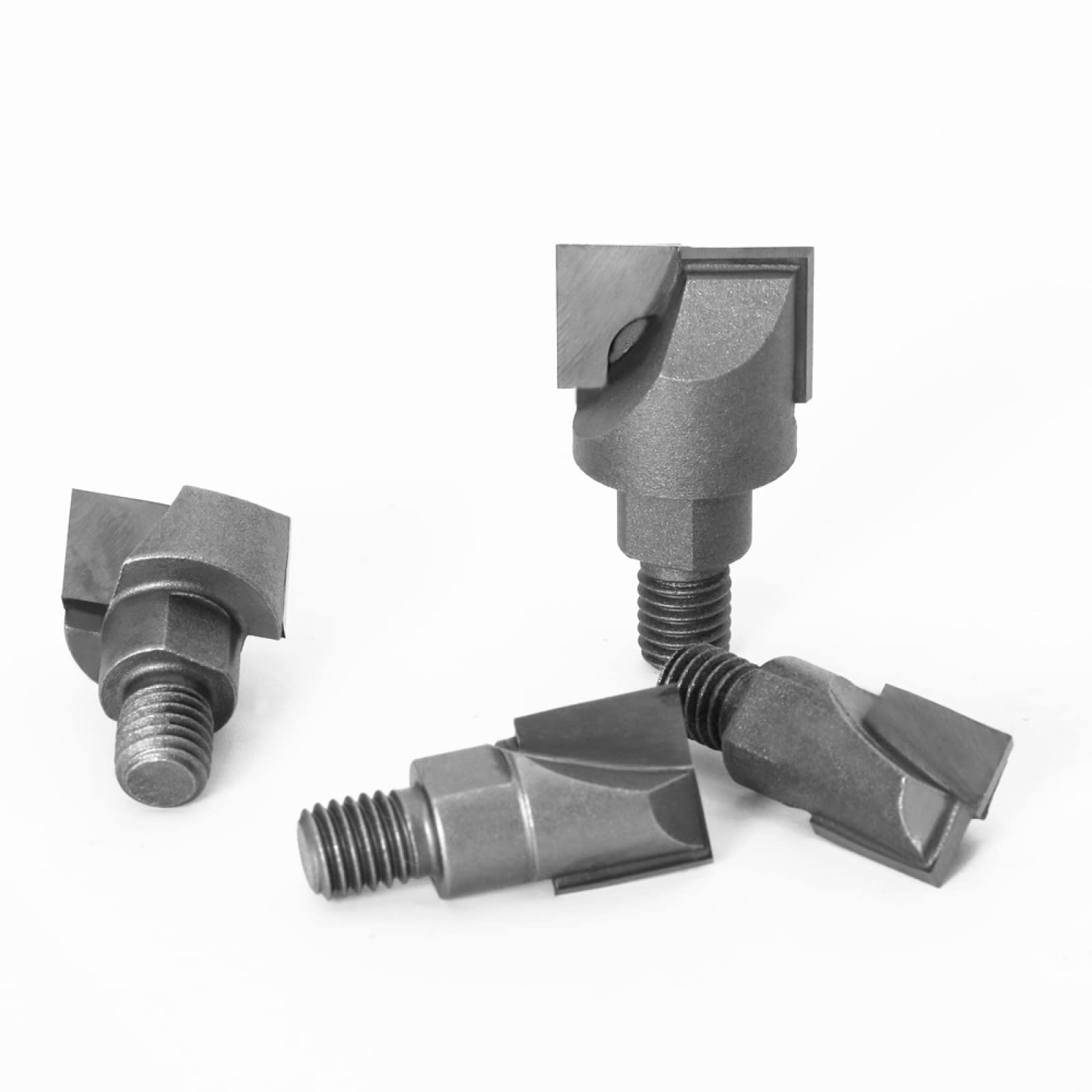 1pc 10mm Gambo Fresa Intaglio Del Legno Pulizia Fondo Router Bit Filettato Fondo A Spirale Coltello In Metallo Duro Strumenti Di Lavorazione Del Legno,16 Mm