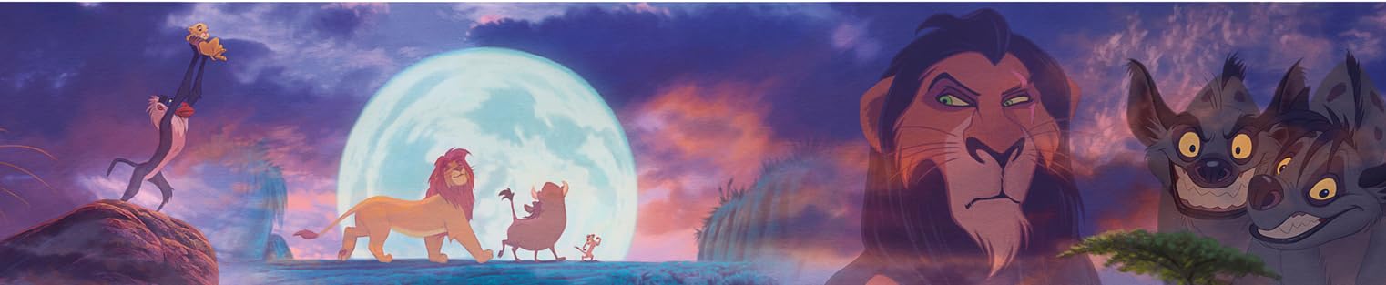 Ceaco Silver Select Disney Steve Read Puzzle de 1 000 pièces pour adultes vignette Le Roi lion, puzzle stimulant parfait pour les soirées de jeu, taille finie 68 x 50 cm