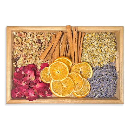 Varonite Sweet Dreams Simmer Pot Potpourri – Aromatherapy for Restful Sleep with Jasmine, Lavender, Rose, Orange, Chamomile, Cinamon – Perfect for Simmer Pot Mix Gift for Mothers Day, Christmas