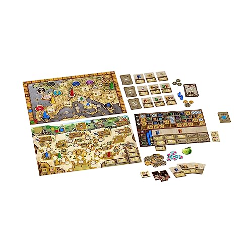 Cranio Creations - CC289, Newton Nuova Edizione Gioco Da Tavolo Multilingua, Rosso - 3