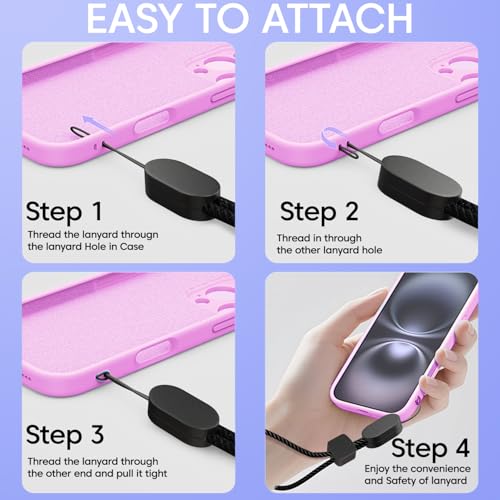 Image of Sounce Adjustable Nylon Lanyard Universal Neck and Wrist Strap, Compatible with all Mobile Phones, Secure Anti Drop, Durable, Lightweight