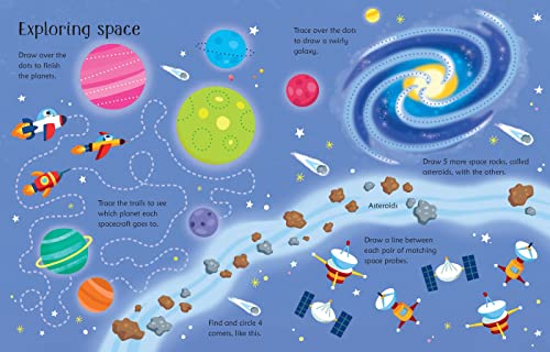 Wipe-Clean Space Activities (Wipe-clean Activities) - Image 2