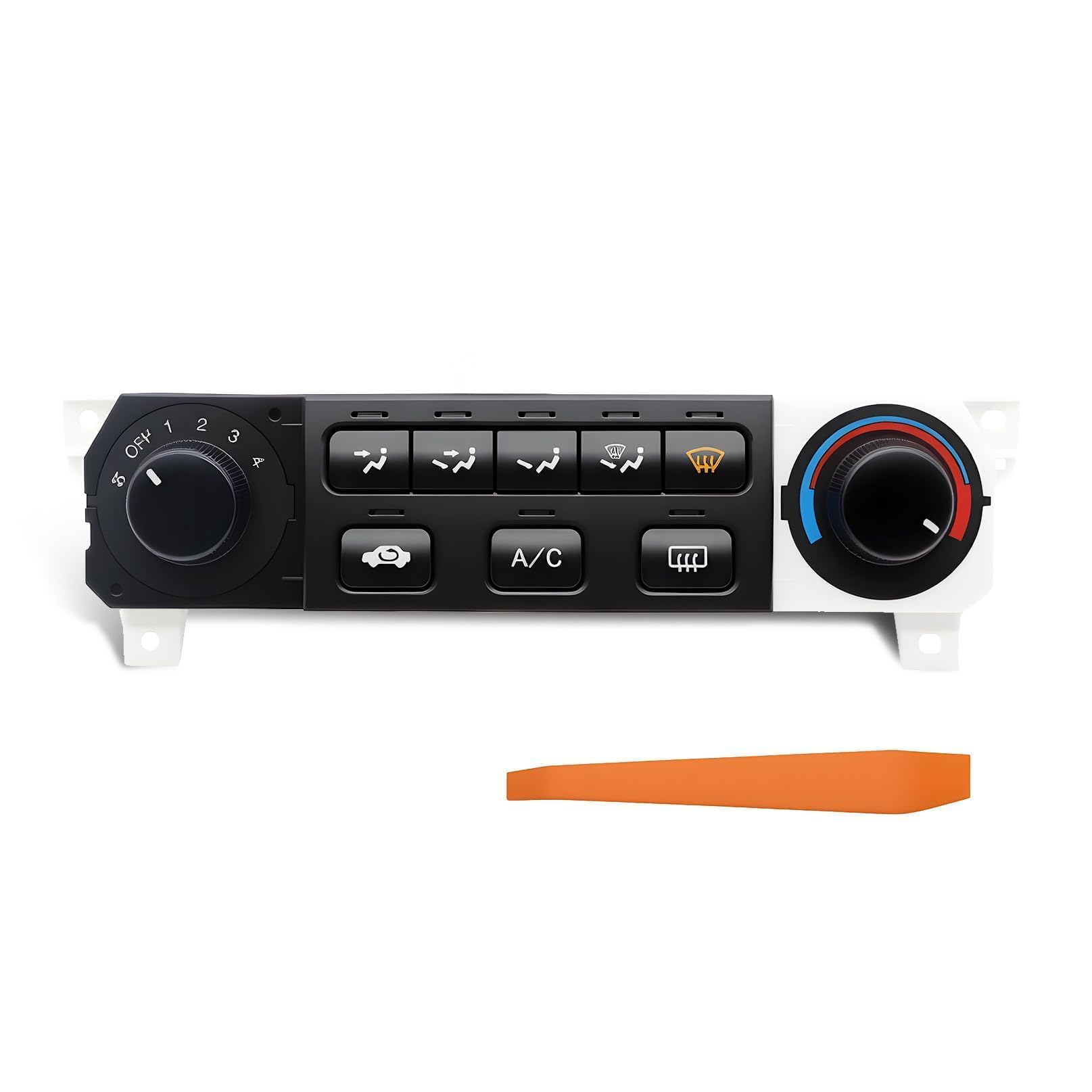 599-268 HVAC A/C Riscaldatore Climate Control Pannello Compatibile con Accord 1998-2000 Odyssey AC Condizionatore Interruttore 1998-2004 2.3L 3.0L 3.5L V6 L4 Sostituire 9600-S84-A01ZA
