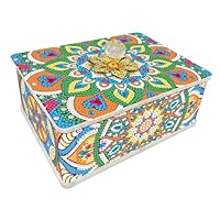 Diamond Painting Boîte À Bijoux De Voyage Coffre Bijoux Pour Femme En