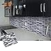Produktbild BLOUR Mosaik Selbstklebende Fliesen Backsplash Wandaufkleber Vinyl Bad Küche Wohnkultur DIY W4