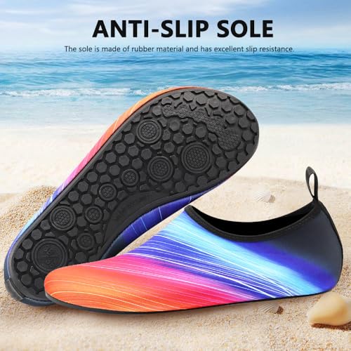 Image of Water Shoes for Women Men Quick-Dry Barefoot Aqua Socks Swim Pool Non Slip Surf Yoga Exercise Outdoor Trave Essentials