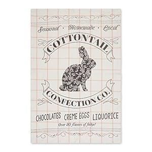 DII Cottontail Cottage Spring Kitchen Collection, Dishtowel Set, 20x30, Oversized Flour Sack, 3 Count DII Cottontail Cottage Spring Kitchen Collection Dishtowel Set 20×30 Oversized Flour Sack 3 Count