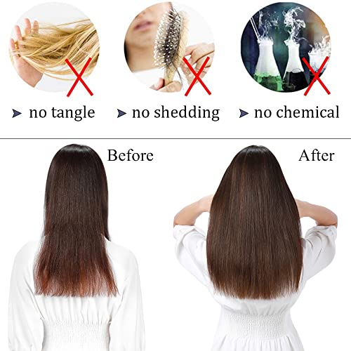 Rich Choices UFLETH2483BQ Micro Loop Ring Remy Human Hair Extensions Micro Ring Beads Hair Extensions Stick Tipped Hair Fish Line Link Hairpiece Highlight Natural Straight 50 Strands 50G 24 Inch -24 Natural Blonde thumb #5