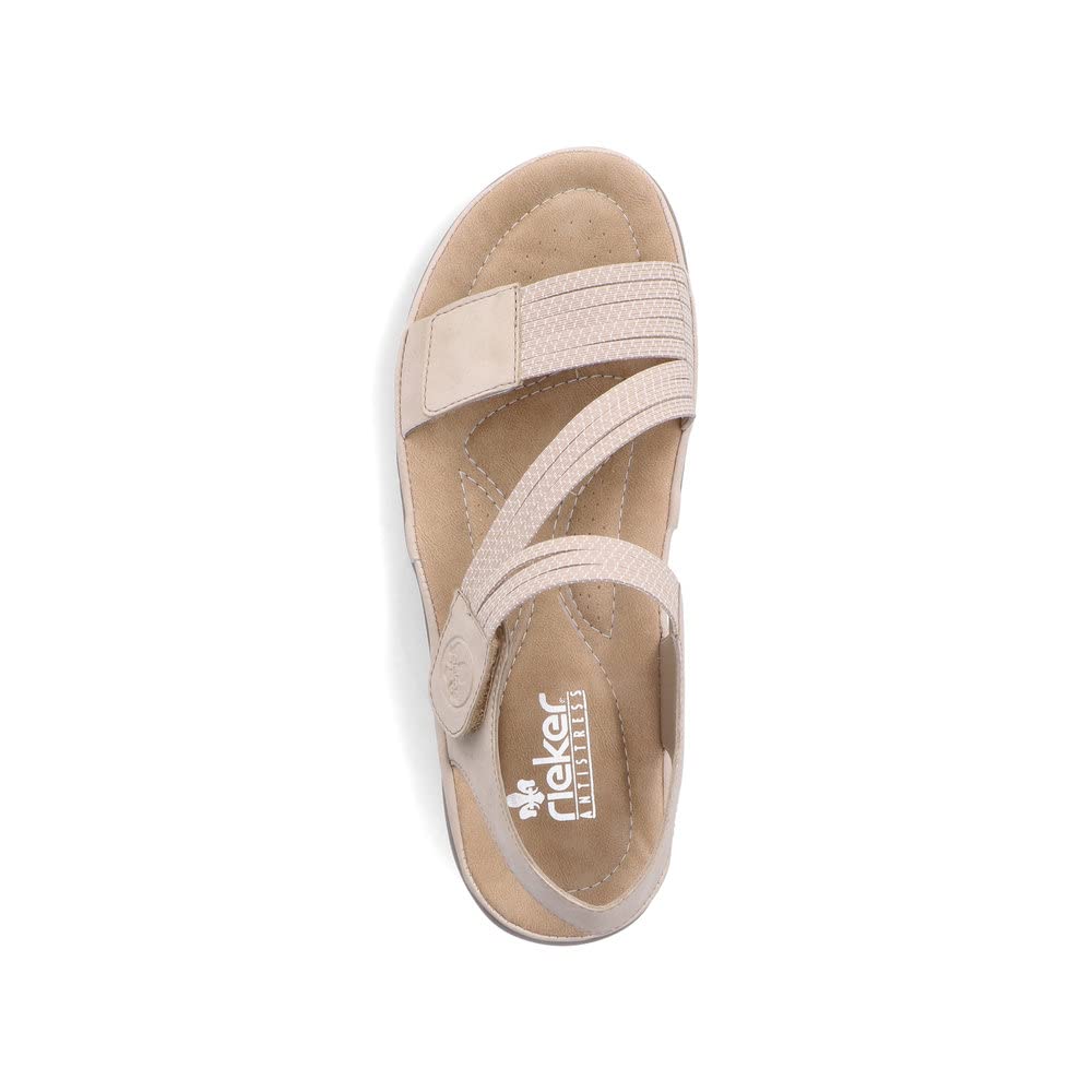 Rieker Femme Sandales 64870, Dame Sandales Fines