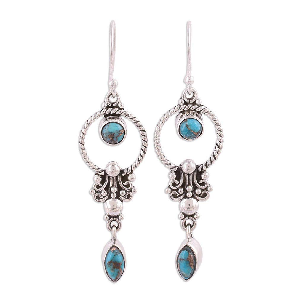 Cngstar Boho Vintage Rotating Water Droplets Pear Shape Dangle Hook Drop Earrings for Women Blue Rhinestone Wedding Ethnic Jewelry Gifts, Rhinestone (B07QT73TSD) Amazon Price History, Amazon Price Tracker