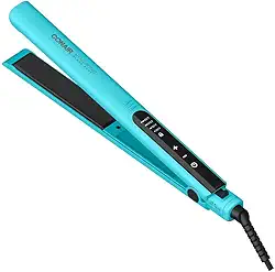 Prancha de Cabelo, Conair, Digital, Chapinha, Infusão de Ácido Hialurônico, Hyaluronic Hydro Boost, 25mm, Azul - Bivolt