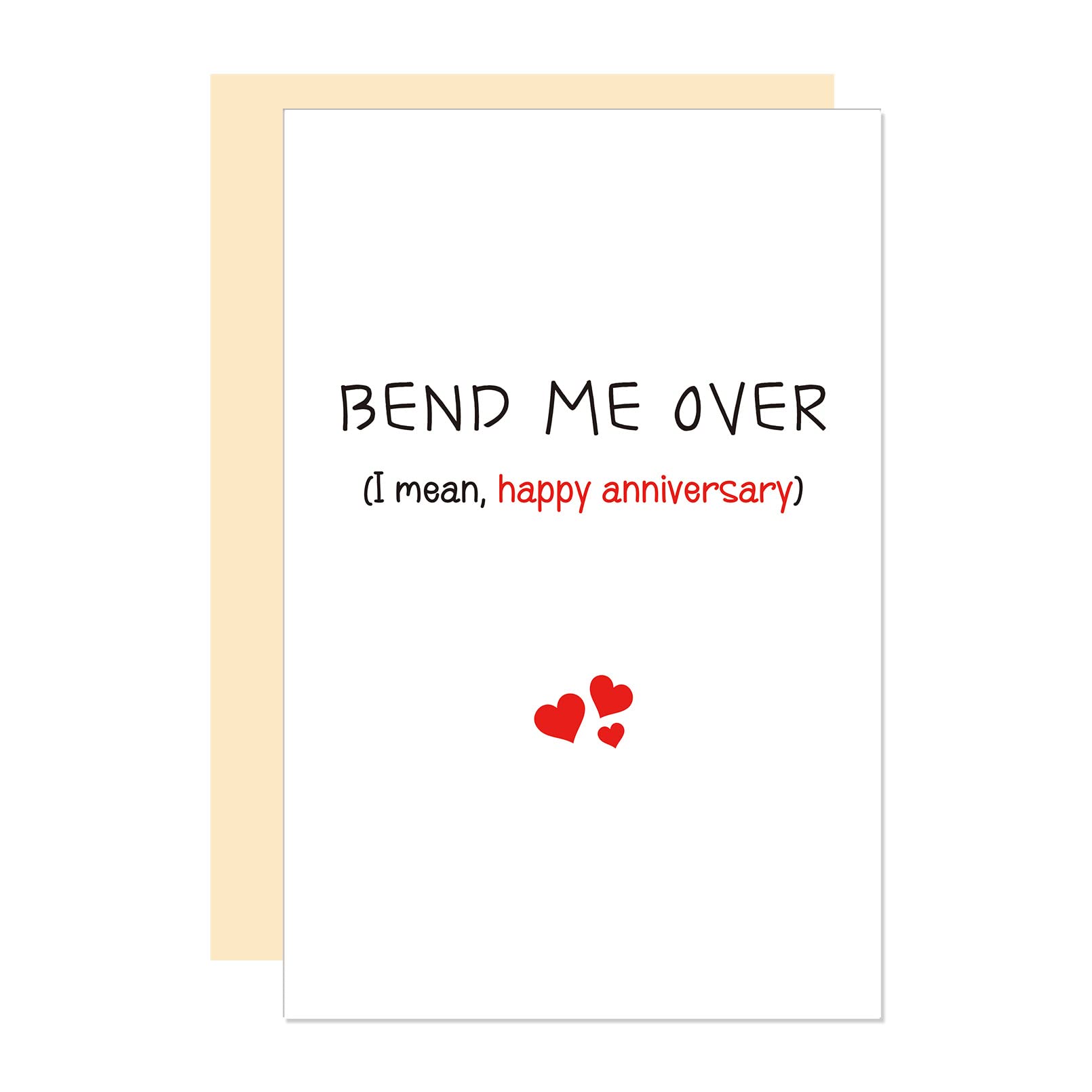 Ure TenkNaughty Anniversary Card, Funny Adults Humor Aday Gift for Husband, Raunchy Card for Him, Humor Anniversary Card for Boyfriend Bf