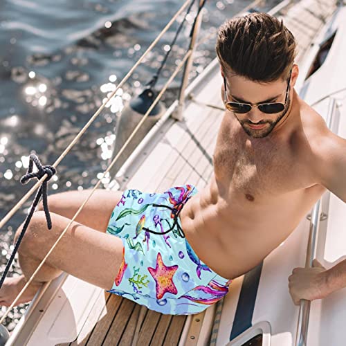 Short de plage à séchage rapide JDEZ pour hommes actifs