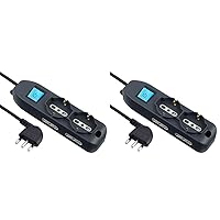 Electraline 62000 Multipresa 6 Posti 2 Schuko e 4 Bivalenti 10/16A