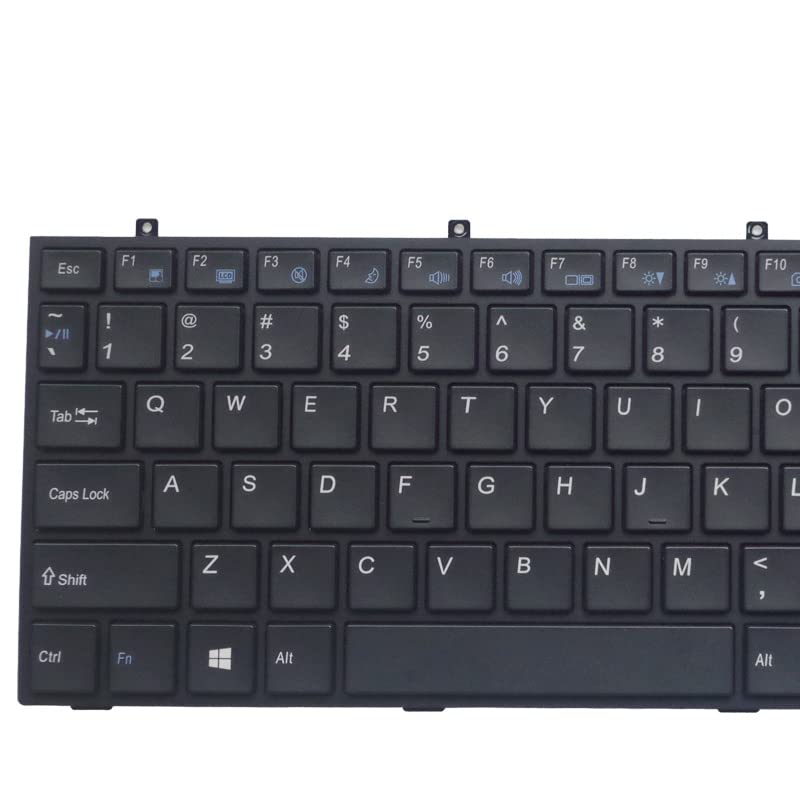 Clavier américain Clevo W350ST idéal pour travailler dans le noir - 2
