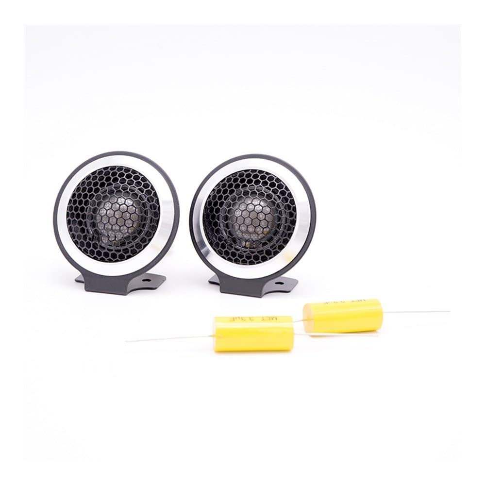 Element Tweeter 2022 New Top Car Audio Silk Dome Super Tweeter 120W High Power Stereo Speaker Aluminum Shell Speaker