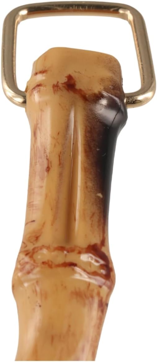 zaoalife 2pcs Simulation Bamboo Bag Handles Replacement, U-Shaped Bamboo Purse Handles Replacement Clutch Bag Handle for Bag Making - Image 8