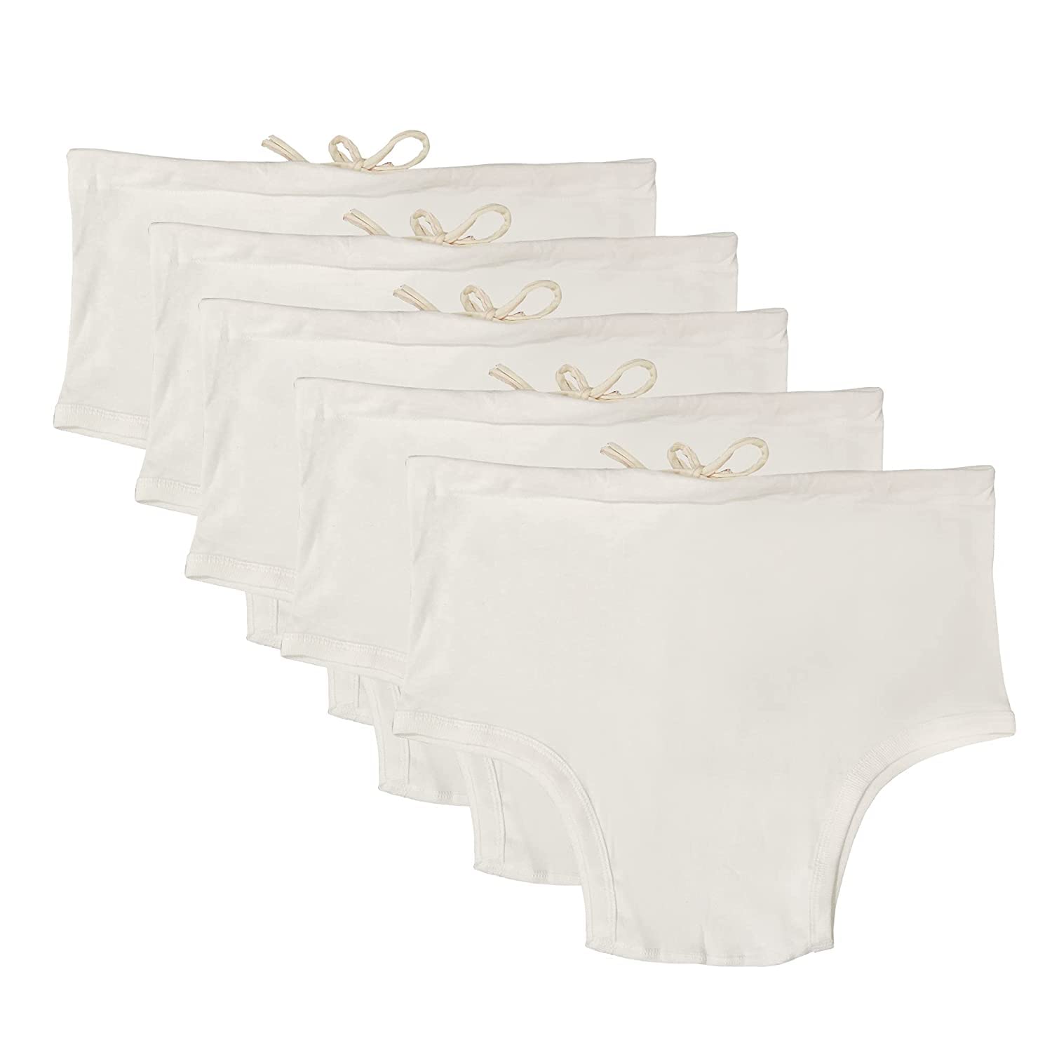 underloop MUSTT Men's White Interlock Cotton Cut Underwear with Strings(Nada Underwear) Pack of 5-picture-11