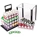 Desert Heat Poker Chips Set - 1000 Heavyweight (13.5-Gram) Clay Composite Chips, 10 Acrylic Trays, with Display Carrying Case - Professional Casino Supplies, Kits, Holders, & Storage Container