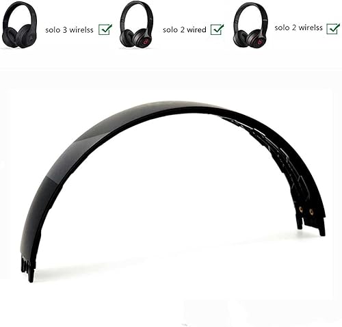 Miniatura 3 de Lektuen Almohadilla de repuesto para la cabeza, cojín de espuma compatible con auriculares inalámbricos Solo 3 Solo 2.0 Solo 3.0 (diadema de goma,