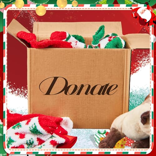 Image of Taiyin 100 Pairs Bulk Fuzzy Socks Women Gifts Fluffy Plush Winter Warm Slipper Sock Christmas Stocking Decor