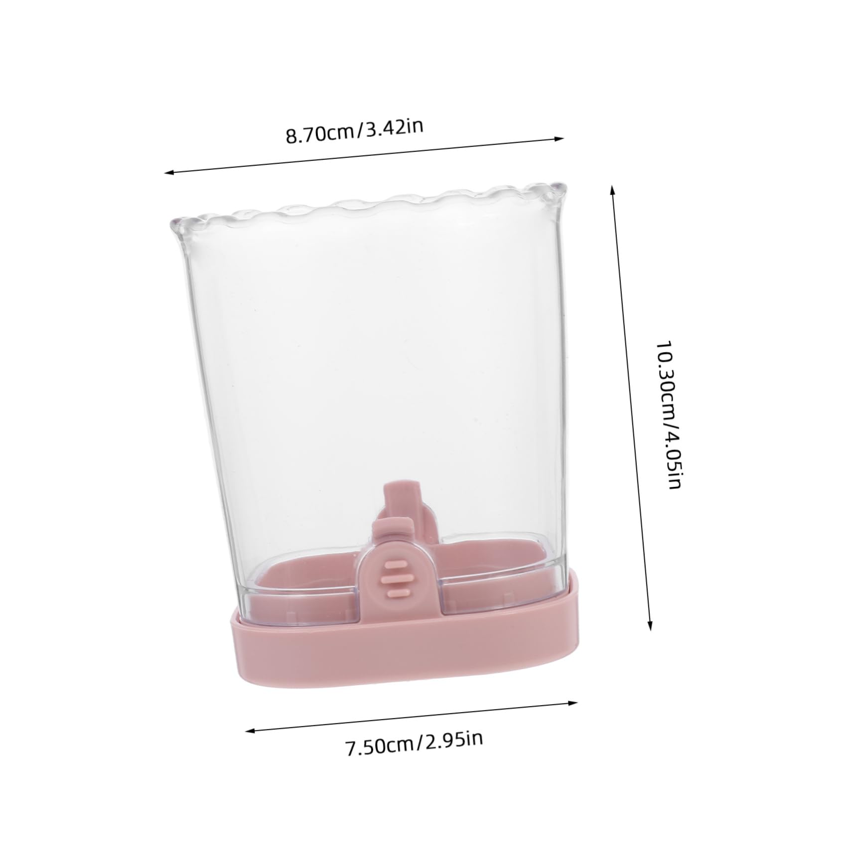 Alipis 4 Piezas rebanadora cortador de fresas vaso rebanador de frutas cortador de frutas de uva a de y verduras a de cocina a de mano AbS rosa