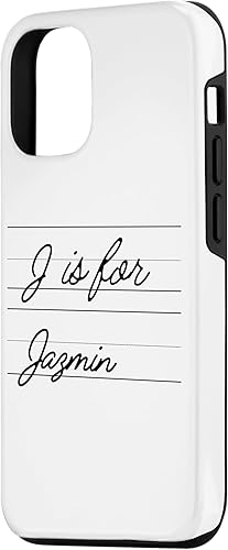 Miniatura 2 de iPhone 14 Personalized J is for Jazmin Name Student Kindergarten Girl Case