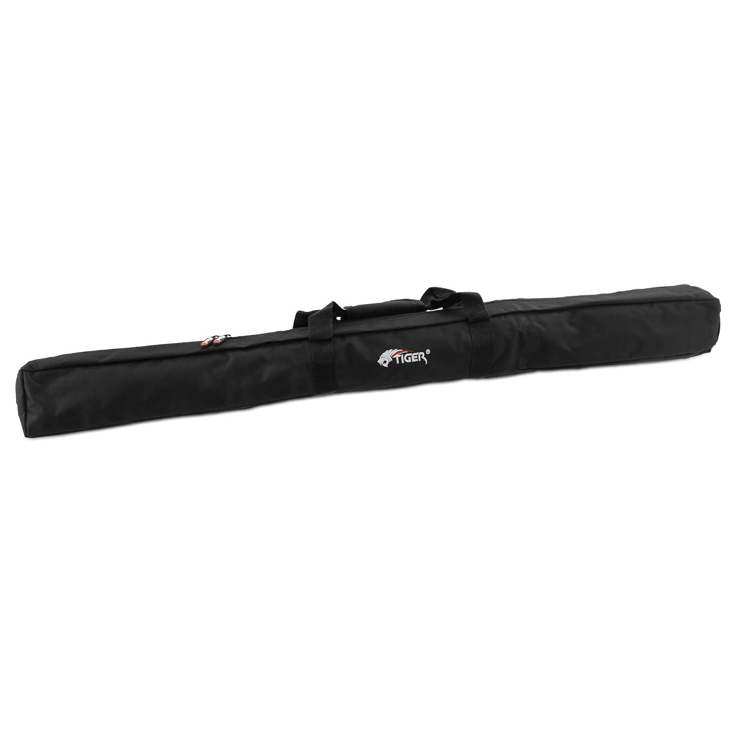 Tiger Boom - Soporte para micrófono con clip para micrófono, Plástico con Bolsa, Negro | Trípode para micrófono con soporte y bolsa, estable y regulable en altura, ideal para escenarios, estudios y ensayos