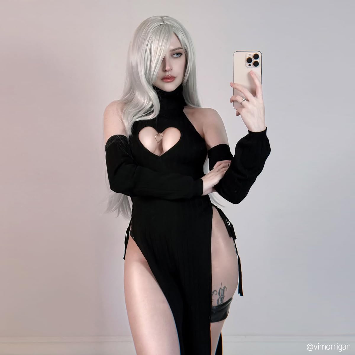 KORURACLUB Love Cheongsam Lingerie Cosplay Pull Blanc Noir Succube