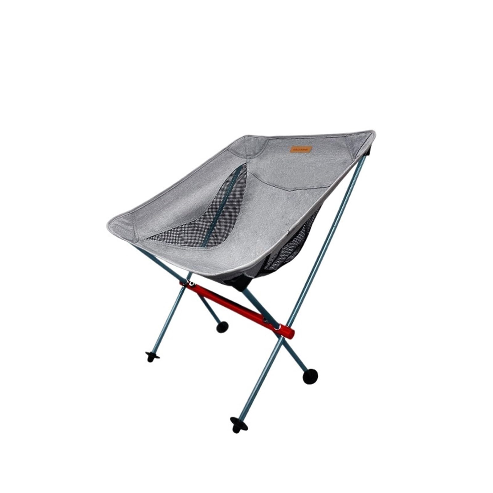 Camping Stool, Camping Stool Travel Ultralight Folding Chair Detachable Portable Moon Outdoor Fishing(Grey Small Chair)