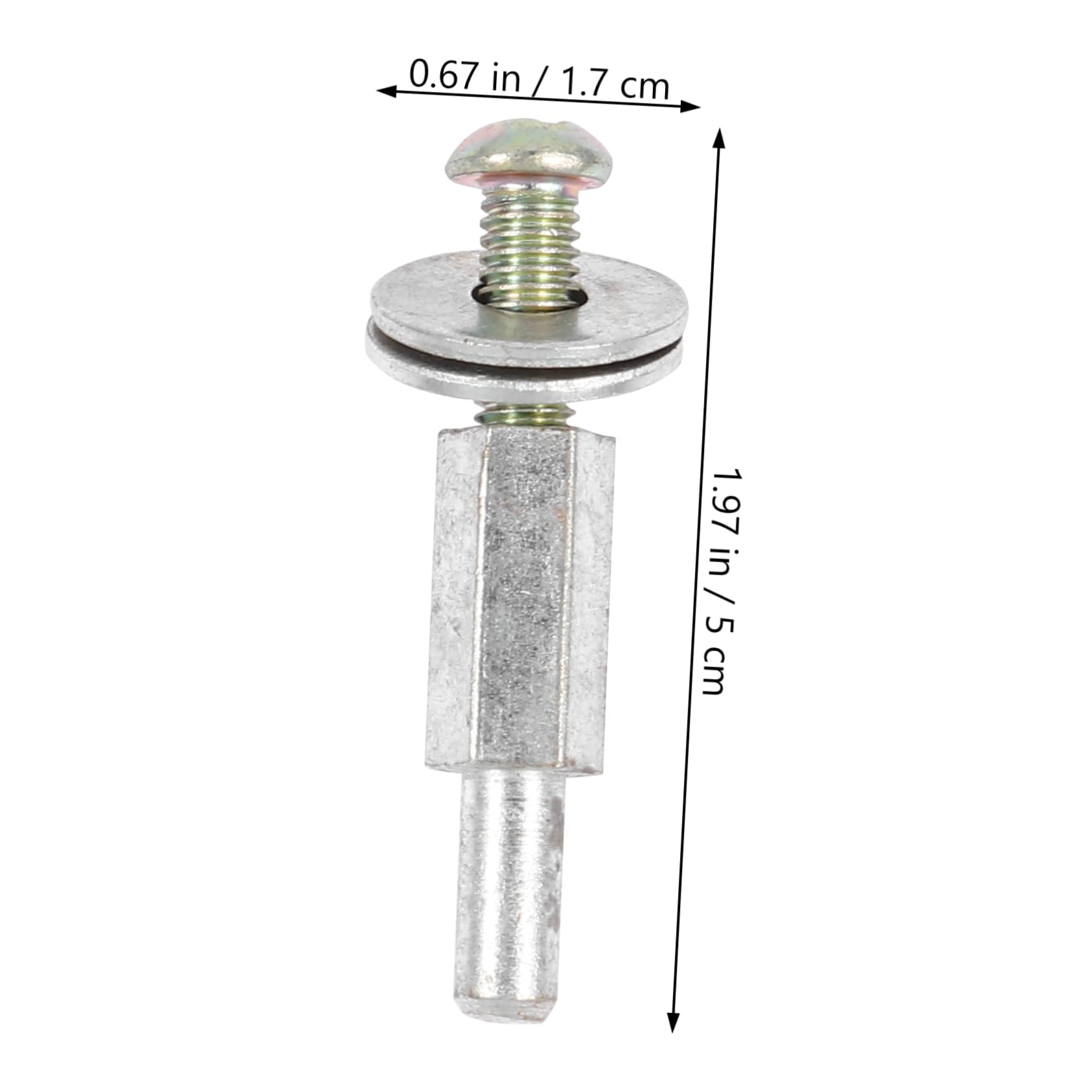 SEWACC 6mm Shank Buffing Wheel Mandrel Kit 5pcs Grinder Adapter Extend Arbor Length