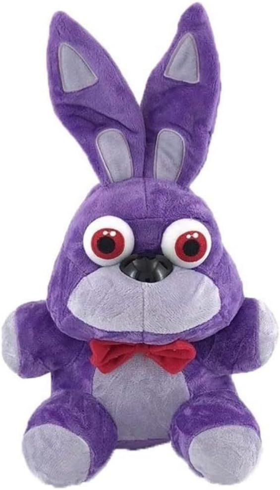 MAGIC SELECT Peluche Bonnie de 25 cm Five Nights At Freddy'S FNAF, Muñecos de Animales de Peluche Cinco Noches en Freddy, Juguetes de Animales, Regalo de Cumpleaños para Niños y Niñas (Color Morado)