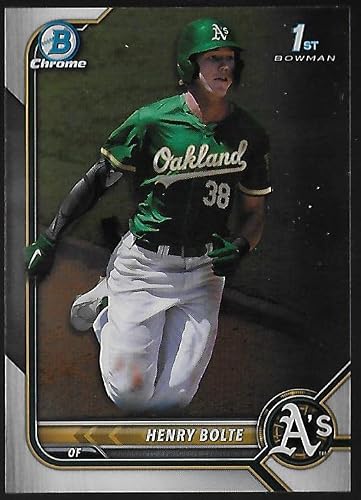 2022 Bowman Chrome Draft #BDC-121 Henry Bolte