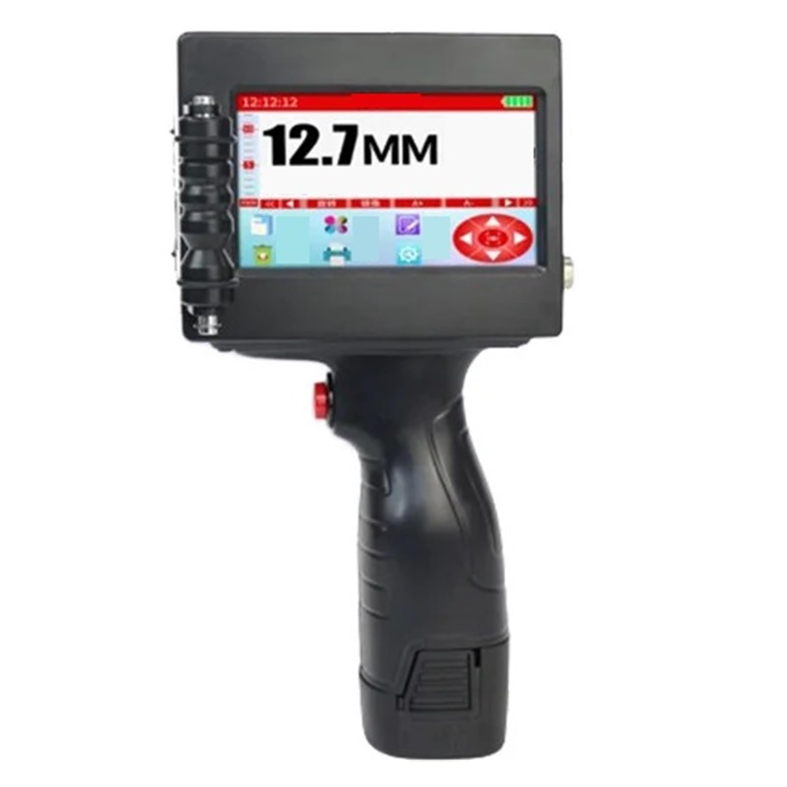 Smart Touch Screen Handheld Inkjet Printer Small Automatic Digital Coding Batch Number Price QR Code The Weld Is Strong(Printer- 3 ink)