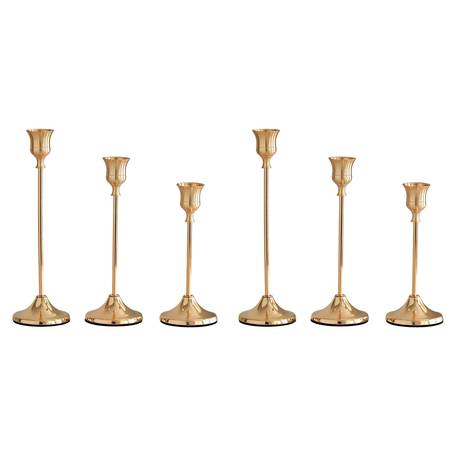Decorative Stands Taper Holder Vintage Candlestick Holder for Wedding, Dinning, Party Table Centerpieces Candlestick Holders