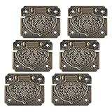 Installation facile : grâce à un mécanisme de verrouillage simple, nos loquets permettent de remplacer facilement les ferrures anciennes ou cassées de vos boîtes à bijoux, ainsi une fermeture sécurisée en quelques minutes. convient également aux boîtes en bois