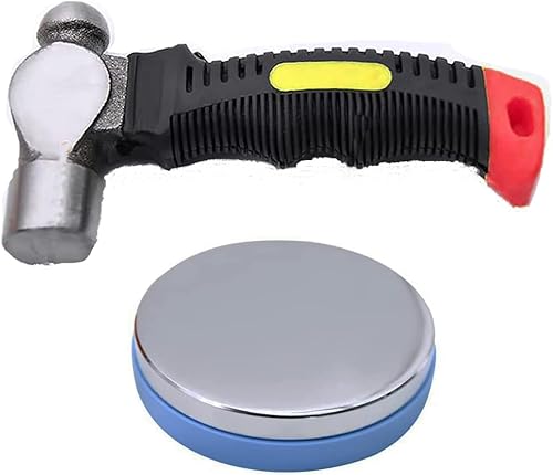 Kit de estampado de metal, sellos de números, juego de punzones de letras para metal con 73 sellos de números de metal de 180.118 in para metal,