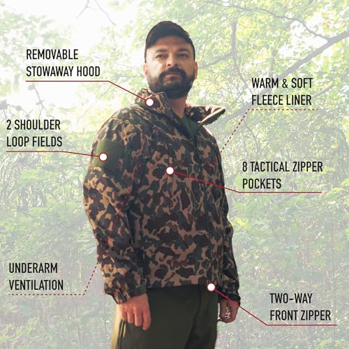 Veste softshell Fred Bear Rothco pour vos sorties en forêt - 5